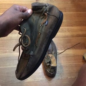 Polo Canvas boot/loafer